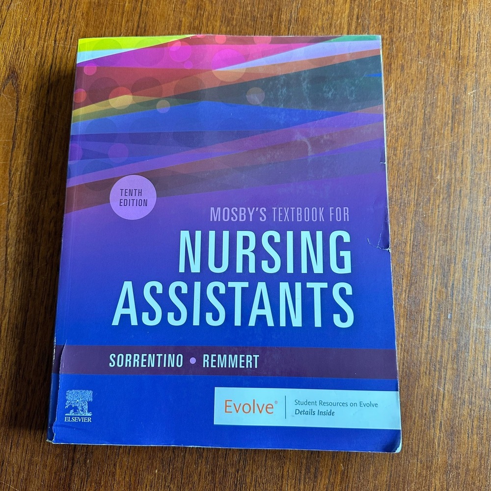 Elsevier Mosby's Textbook for Nursing Assistants 10th Ed Sorrentino Remmert CNA
